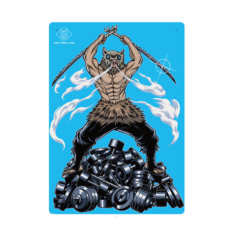 Metal Poster - King of the weights