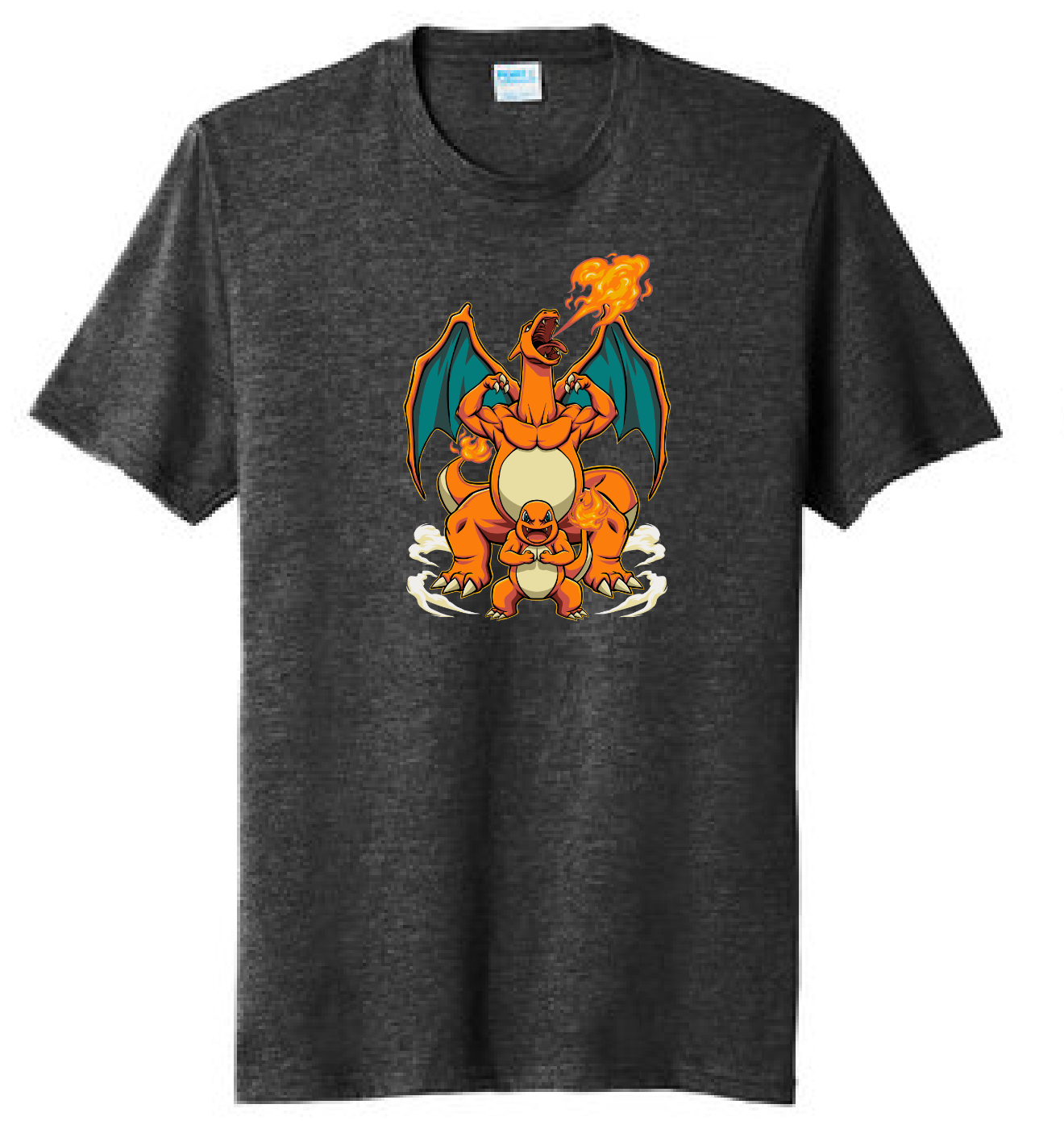 AFA Black Heather T-shirt - Train to evolve