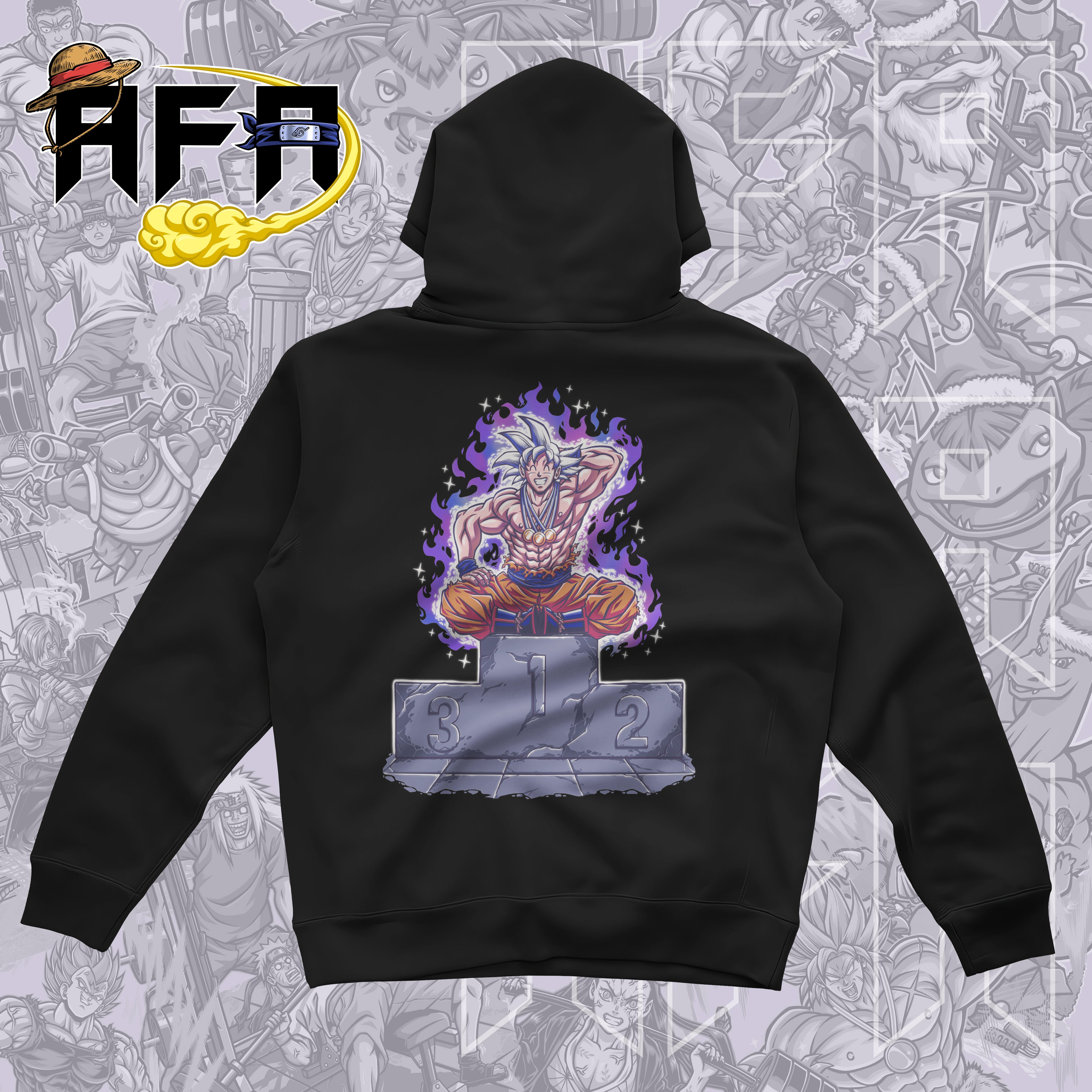 Smile while you train hoodie