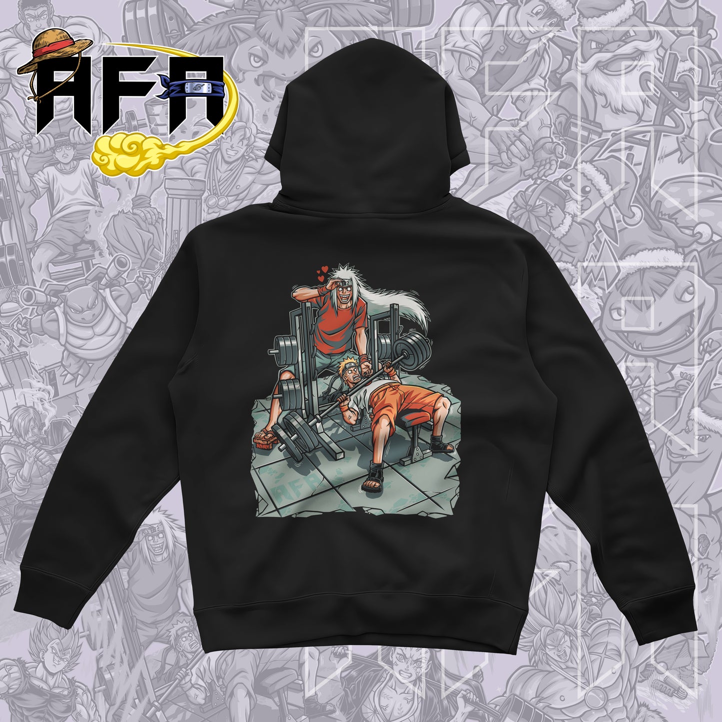 (PRE-ORDER) Train to be hokage hoodie