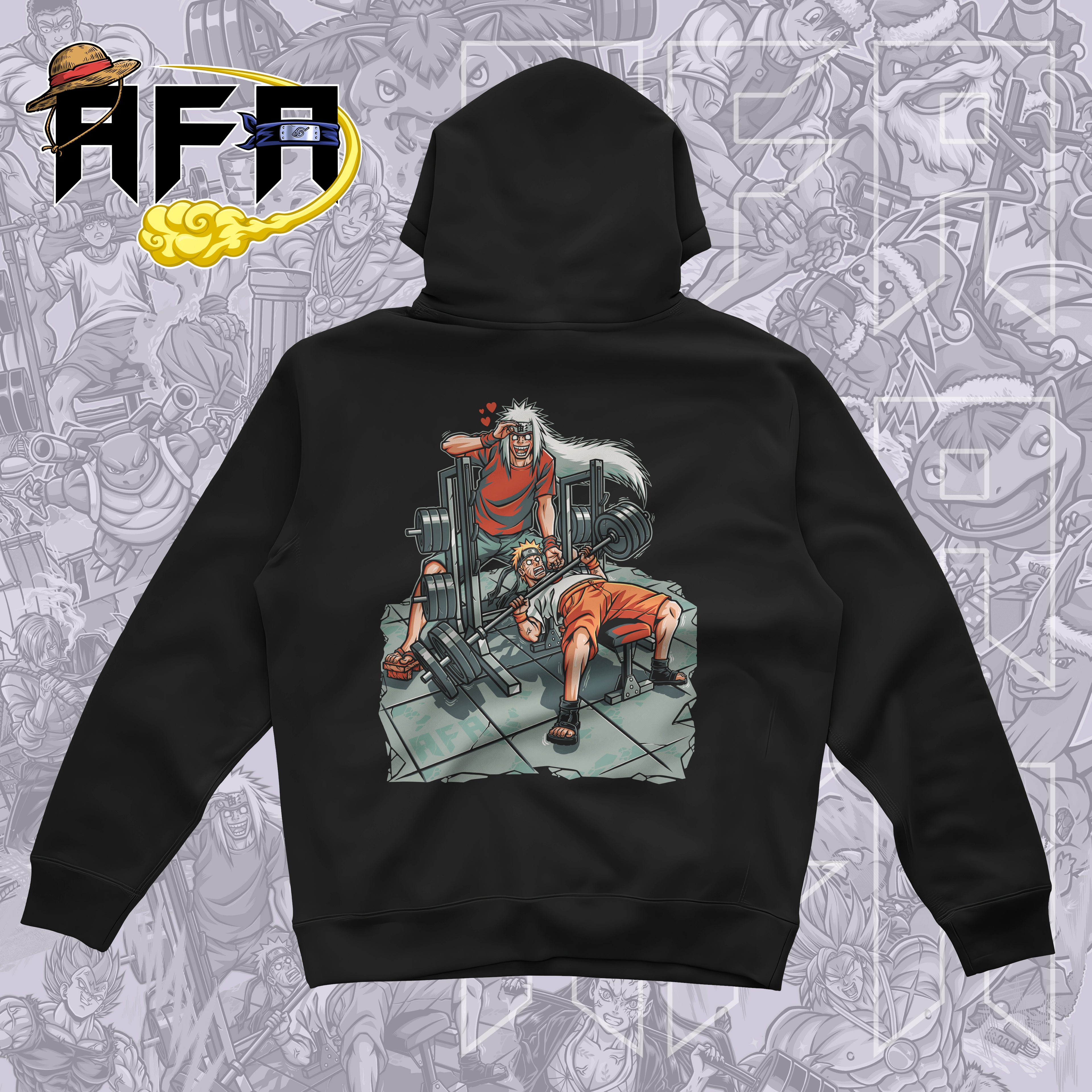 Train to be hokage hoodie