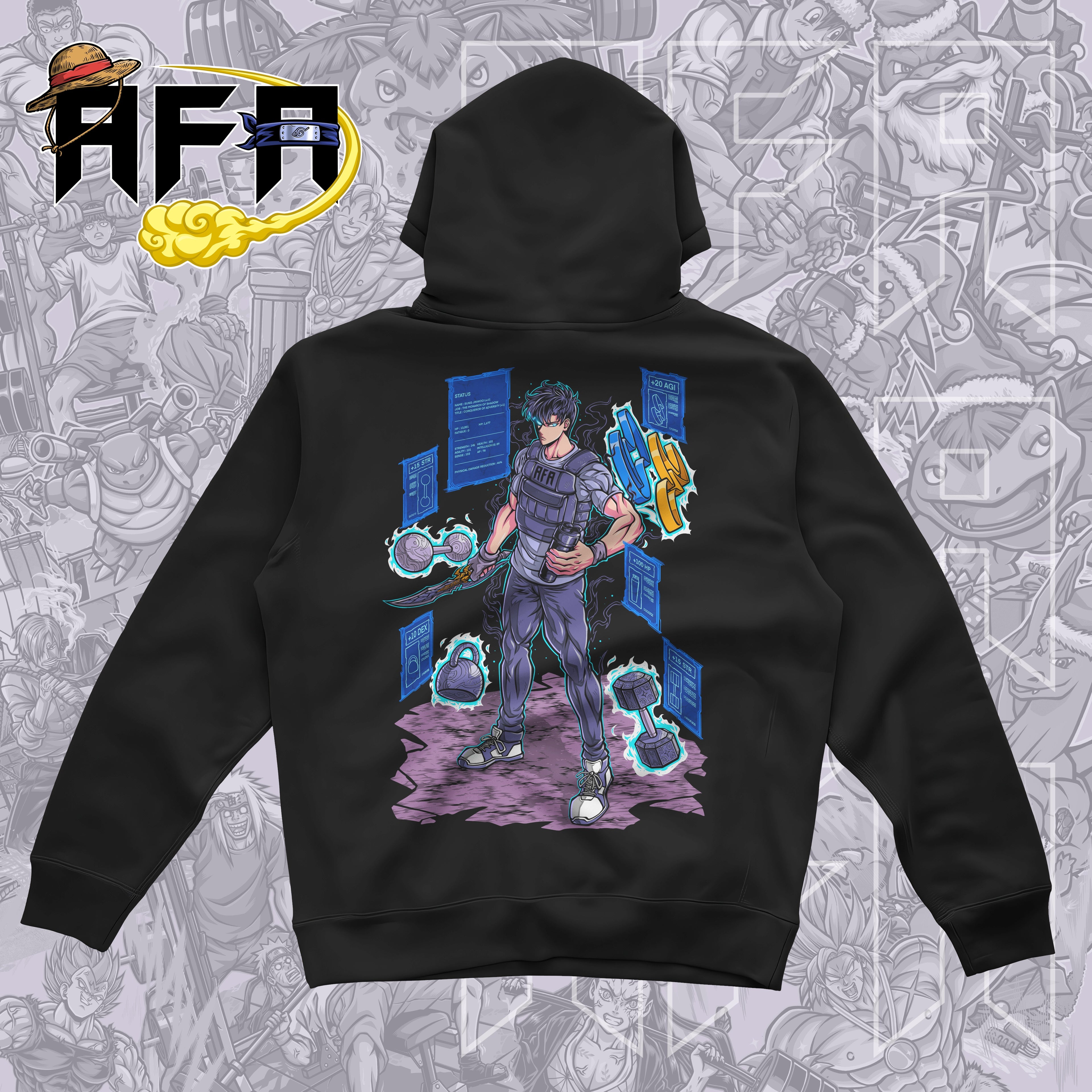 The system wants you stronger hoodie