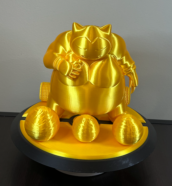AFA Strong but lazy 3D Statue - Gold