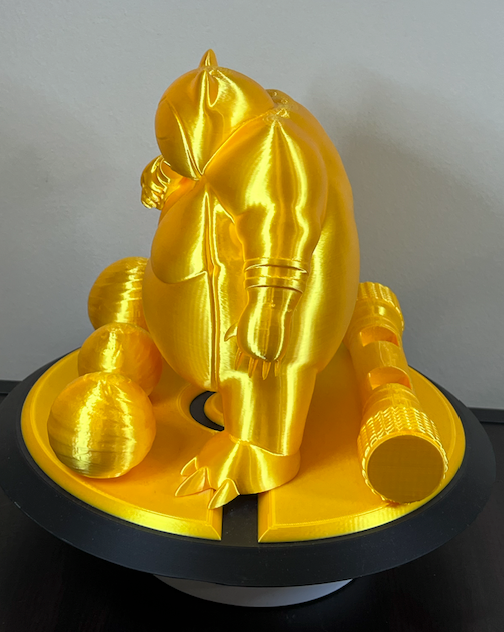 AFA Strong but lazy 3D Statue - Gold