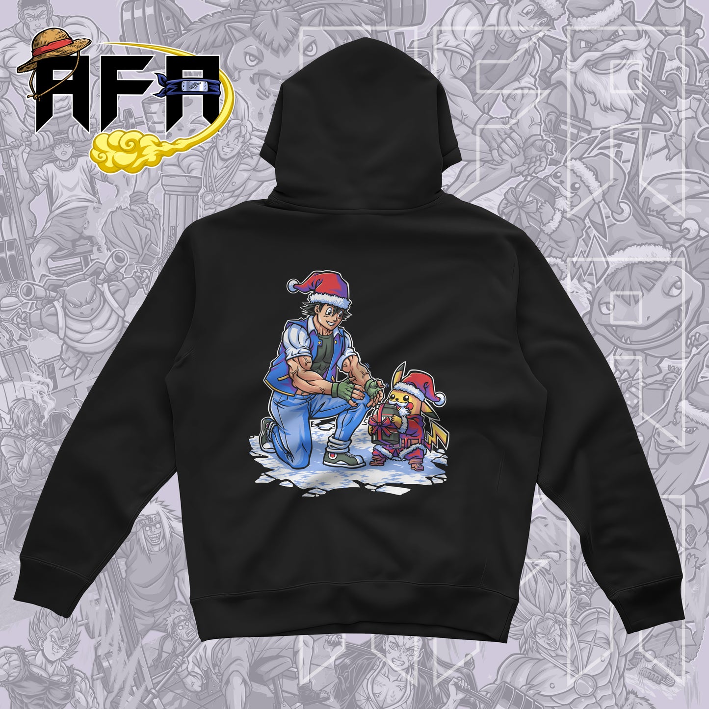 Christmas Catch all the gains hoodie