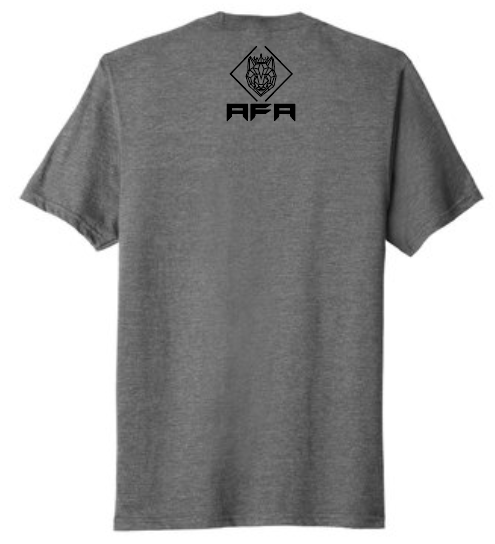 AFA Gray T-shirt Strong but lazy