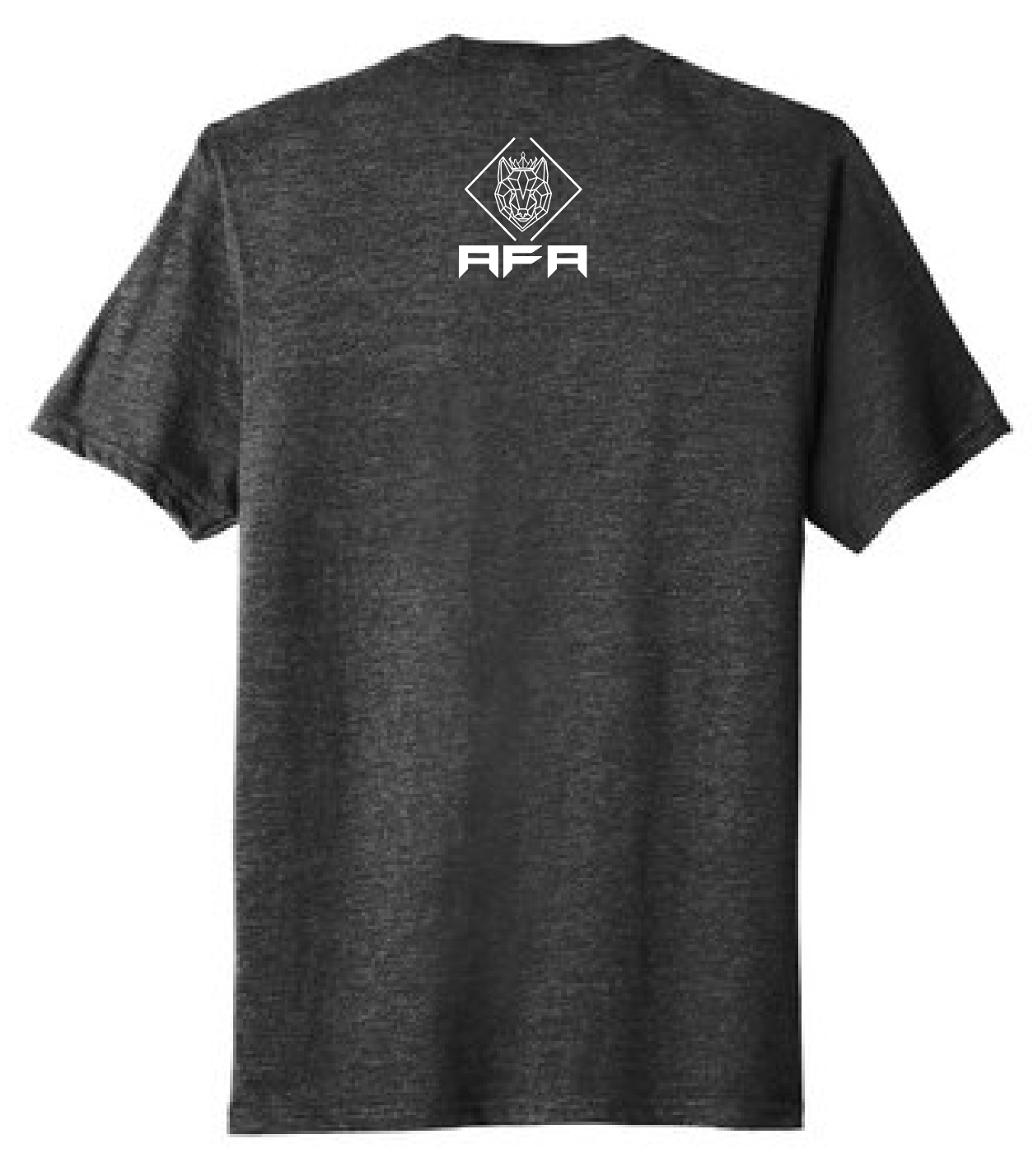 AFA Black Heather T-shirt - Train to evolve